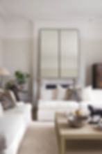 Modern White Living Room with White Modern Furniture