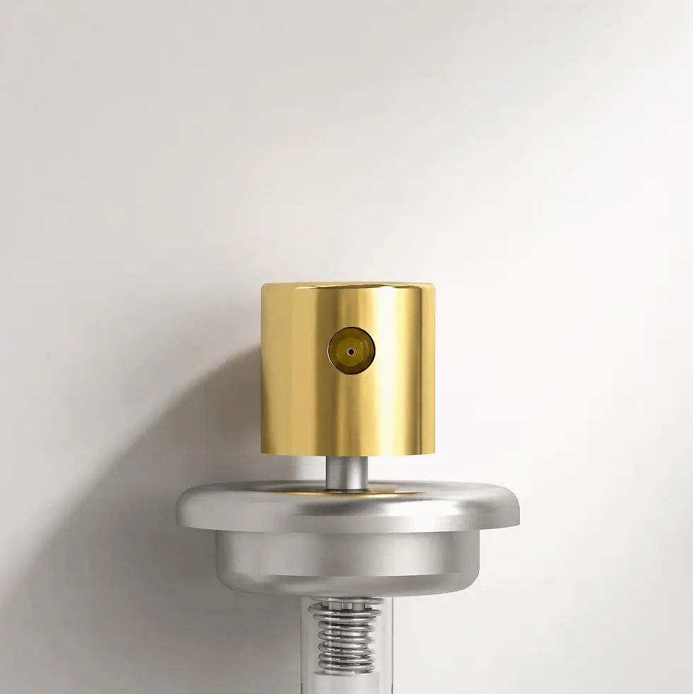 MSP 1 inch Metal Actuator Aluminium spray pump FEA20 - fine fragrance dispensing - Identiscents UAE