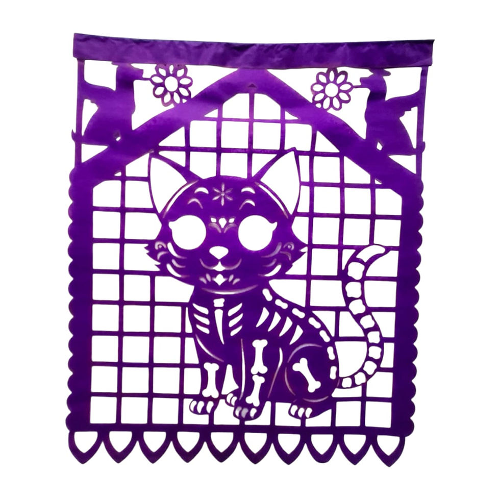 Miniatura: Banderín Mexicano Papel Amigo Fiel 18x22 cm, 1 Tira 3 Metros