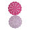 Miniatura: 4 Individuales Fiesta Mexicana Amor 37cm - Rosa y Fucsia