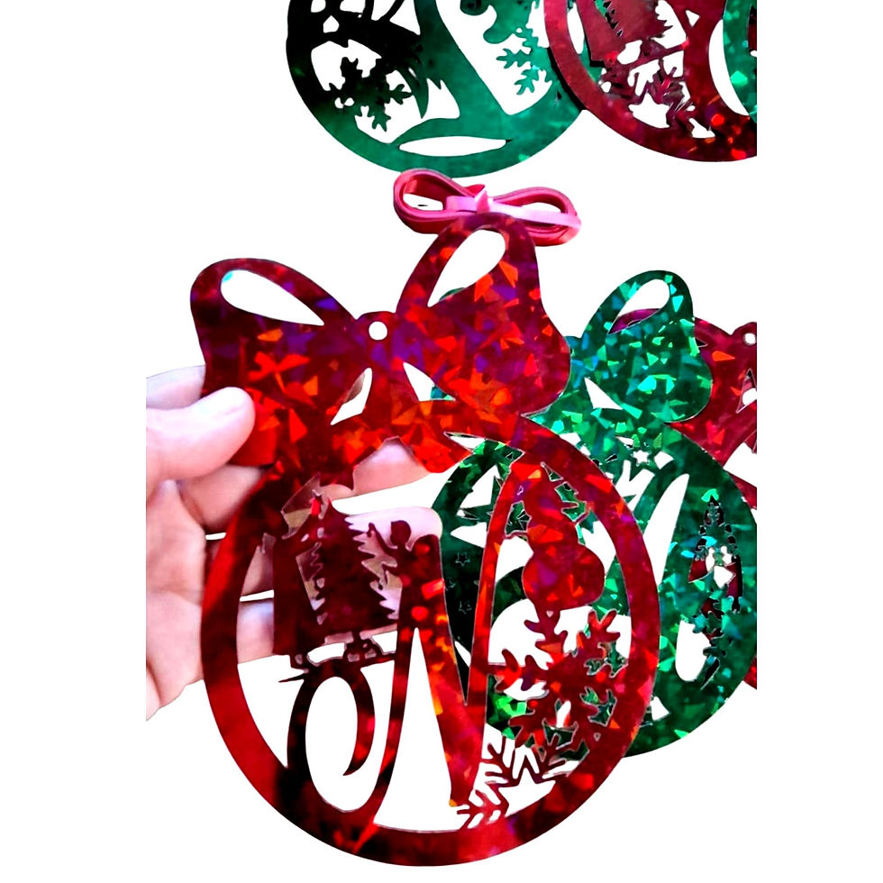 Miniatura: Guirnalda Mexicana Armable Cartulina  Feliz Navidad   - 3 Mts.