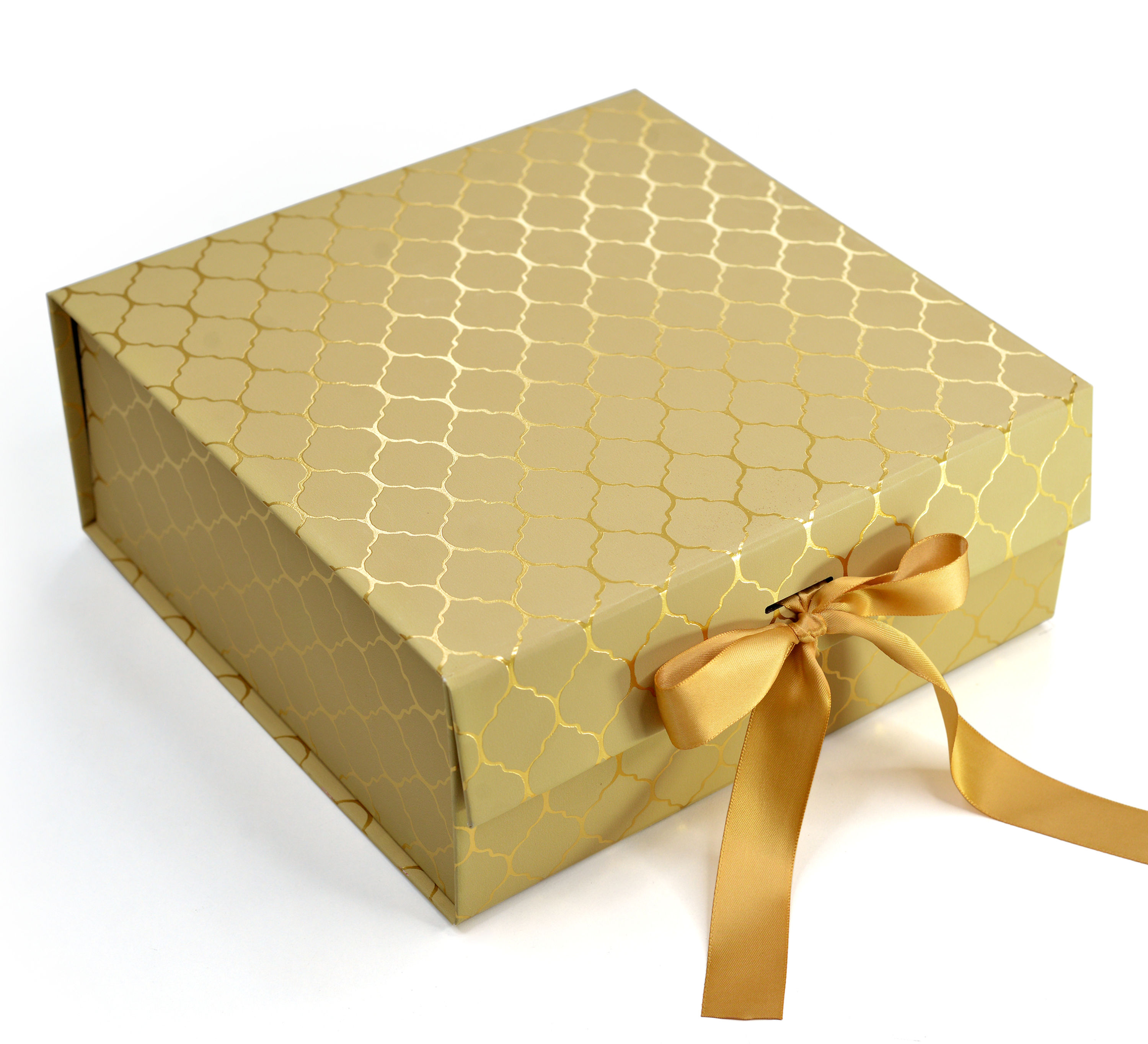 MEDIUM Gift Box (Golden Honeycomb)