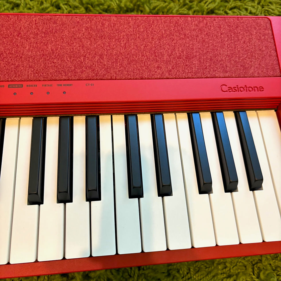 Thumbnail: New Casiotone CTS1 Touch Sensitive Keyboard
