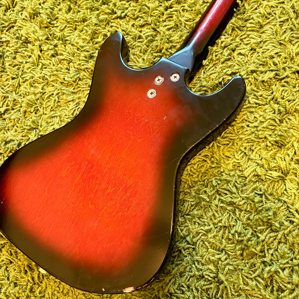 Thumbnail: 1966 Kay Penncrest 3 Pickup New Tuners wiring upgrades (JC Penny similar to 302