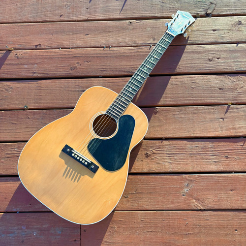 ◆【本荘まさ子】Harmony 1995年 シルクスクリーン NEW YORK◆ 1969 Harmony H-158 Sovereign Jumbo w/ Polyfoam Case | Sunflower