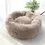Thumbnail: Plush Cat Bed House Soft Round Cat Bed Winter Pet Dog