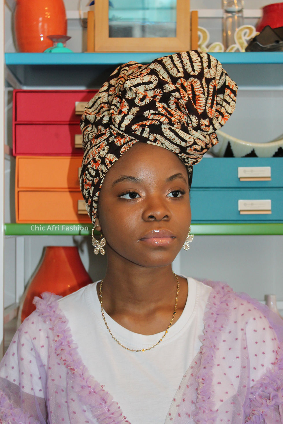 Thumbnail: EBONY African Print Headwrap
