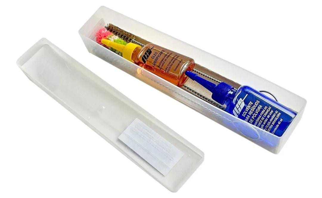 Kit Limpeza Calibres 38/357/380/9m 40/41AE 10mm auto