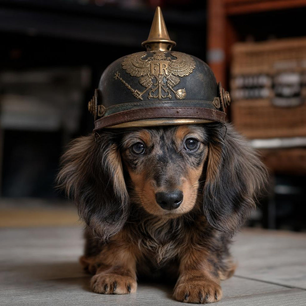 Cachorro teckel pelo largo de criadero de teckel o dachshund en Colombia