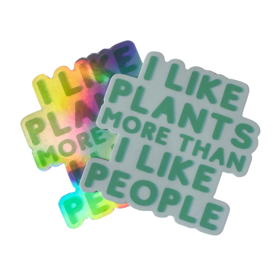 I Like Plants Sticker