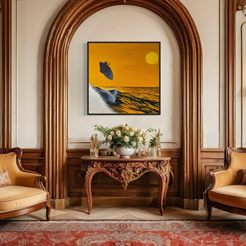 Miniature : Indigo surfer