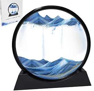 3D Hourglass Quicksand Moving Sand Art Picture