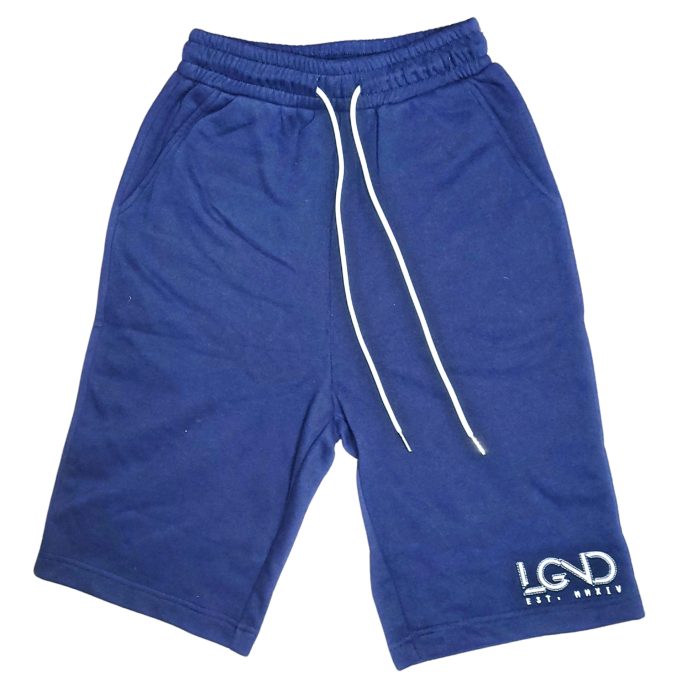 Classic Navy Fleece Shorts