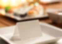 Clean Place Card
