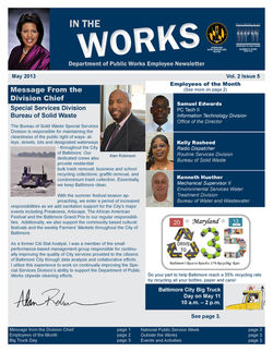 In the Works - DPW Newsletter