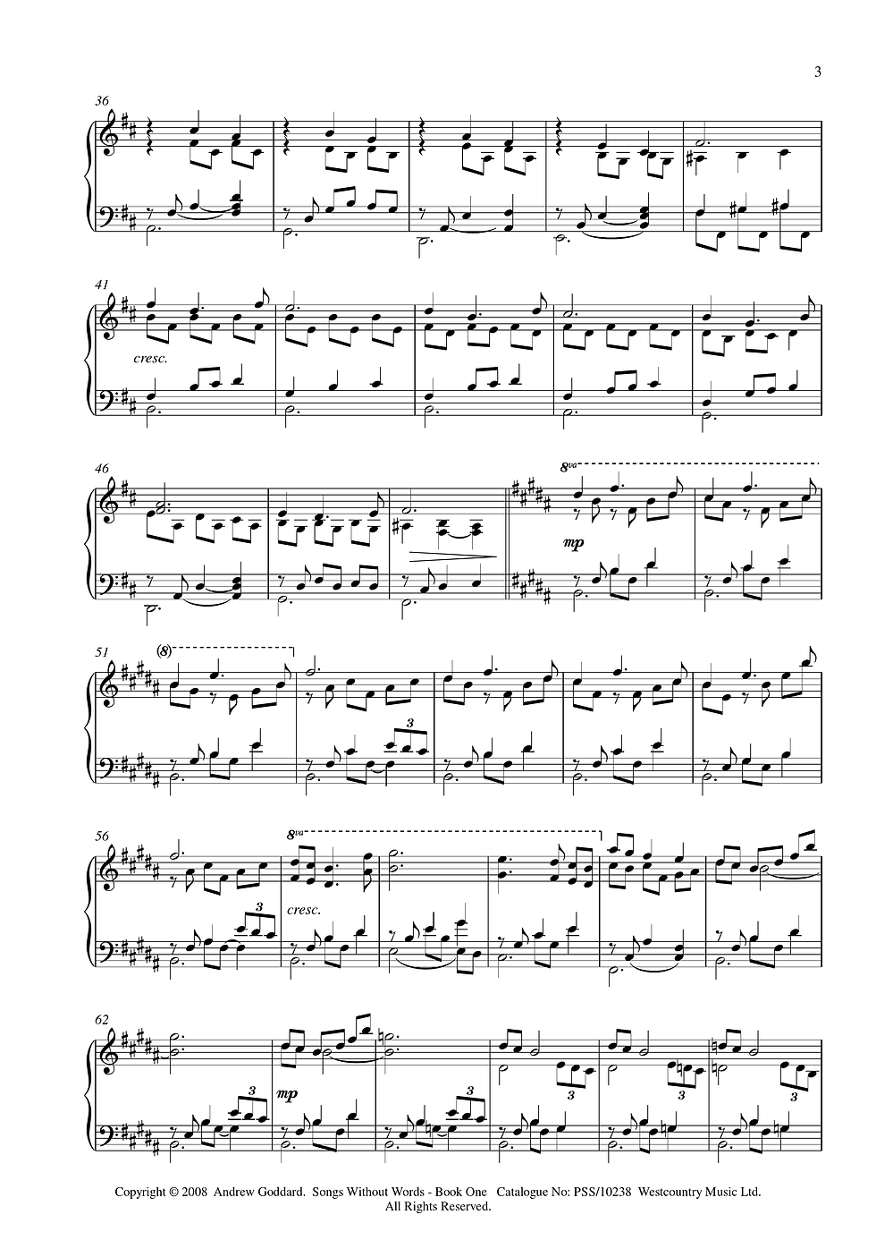 Thumbnail: Songs Without Words - Book 1