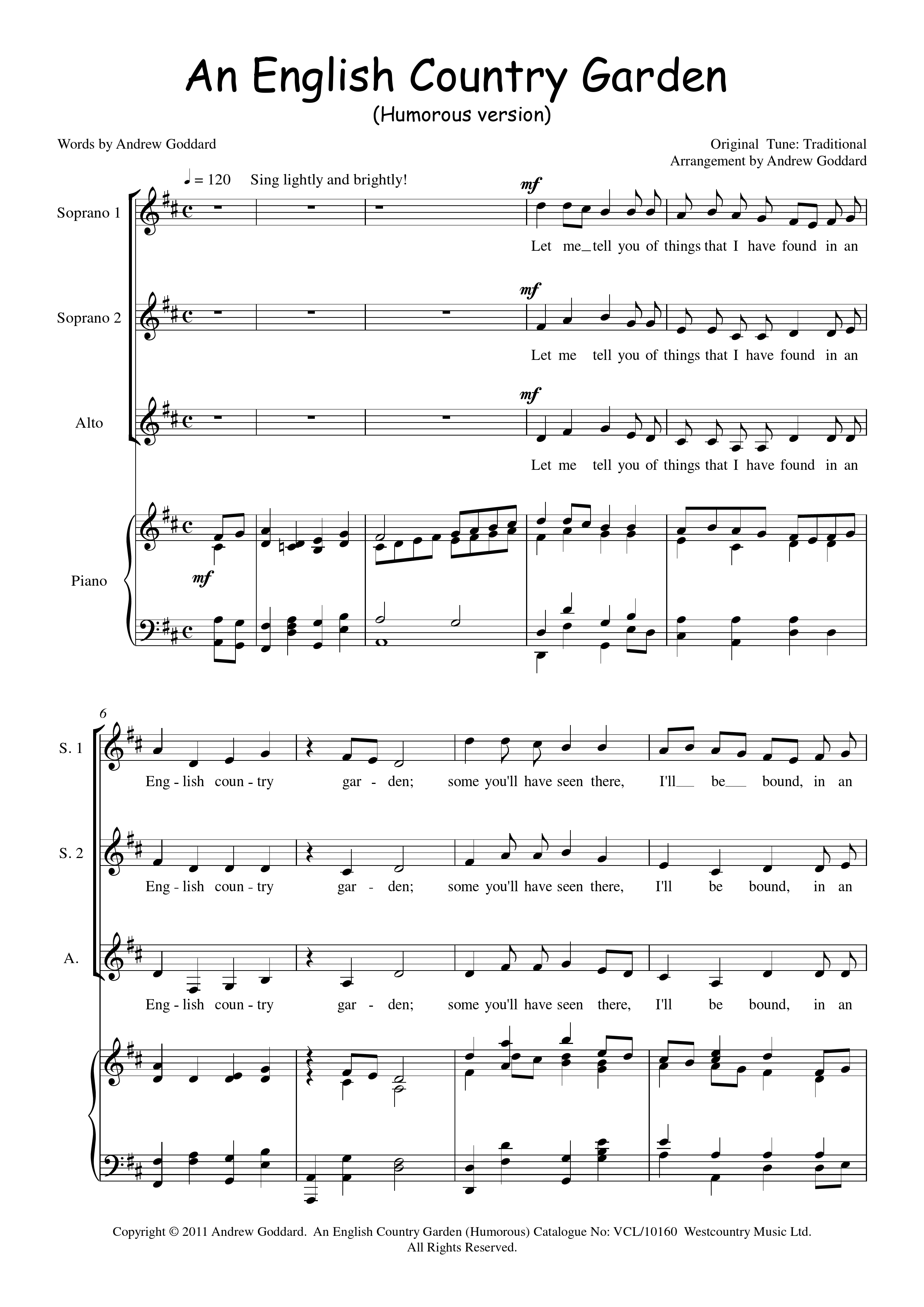 An English Country Garden