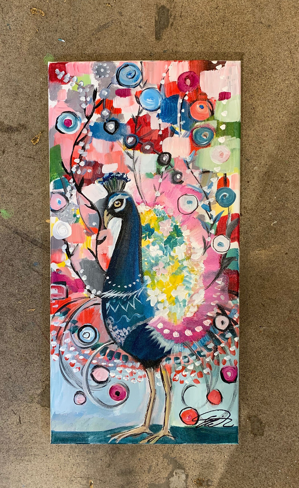 Thumbnail: Paint Night at Pepper Bridge/Amavi Cellars - Peacock