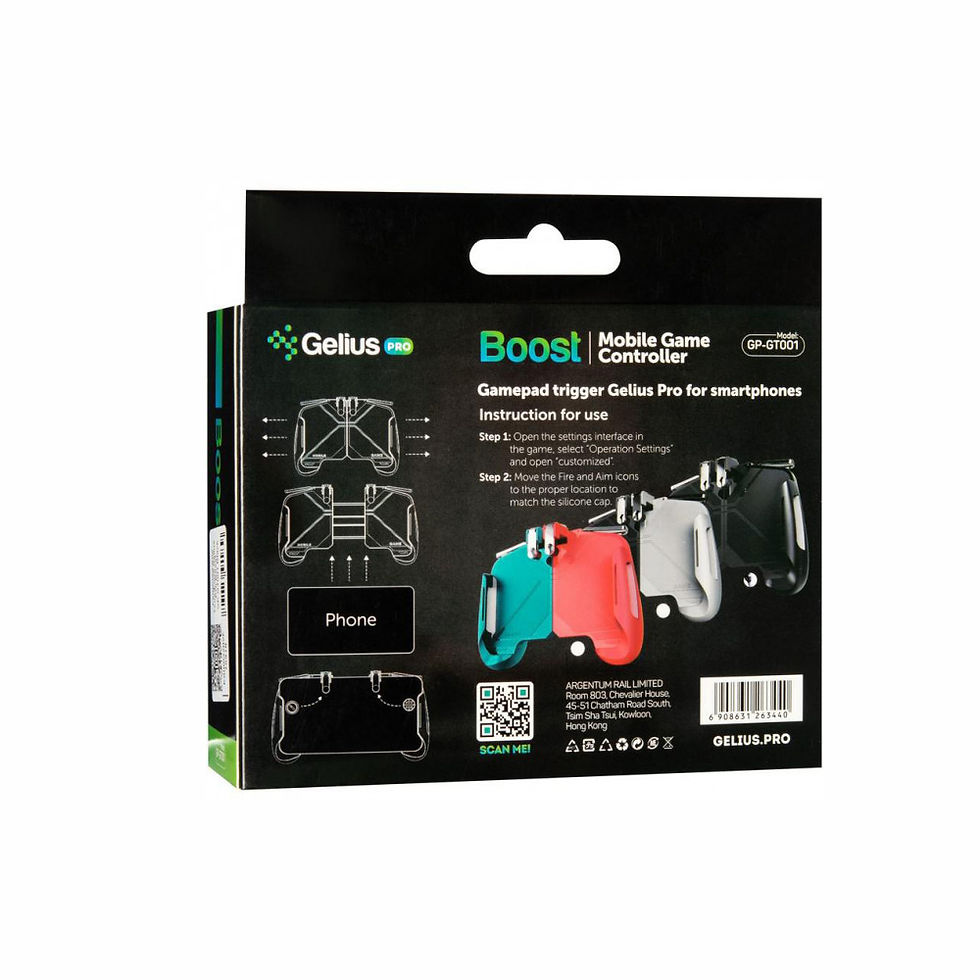 Миниатюра: Геймпад Gelius Pro Boost GP-GT001
