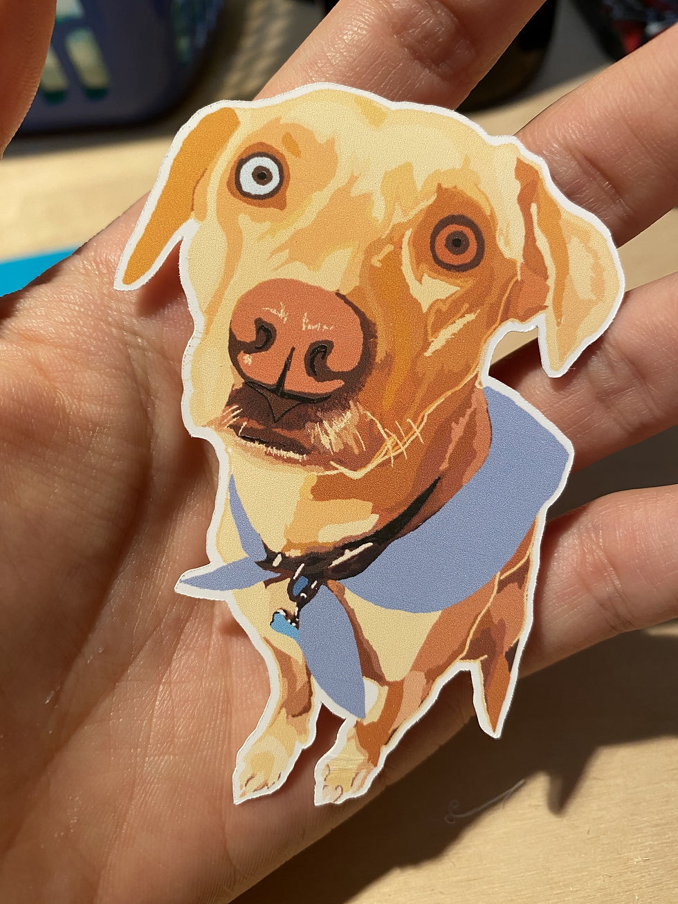 Thumbnail: Personalized Pet Sticker