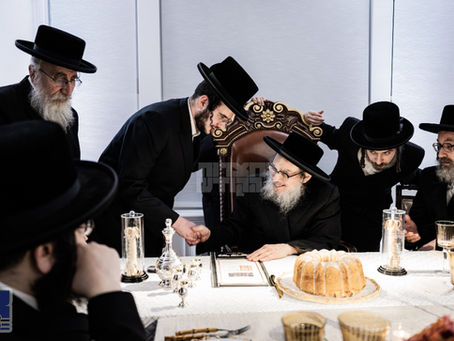 עלעגאנטע "כינוס נדיבים" פאר תומכי מוסדות פאפא מאנסי אין שפיץ פון נשיא המוסדות האד' מפאפא