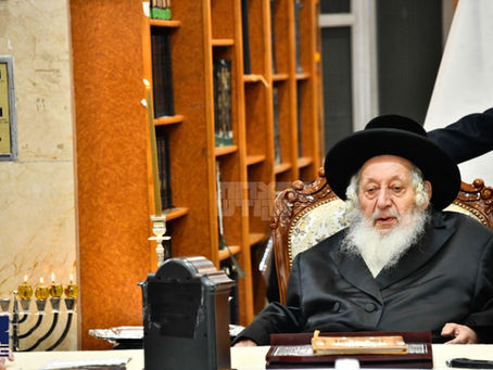 יום טוב חנוכה ביים זקן האדמור"ים כ"ק אדמו"ר מנאראל שליט"א