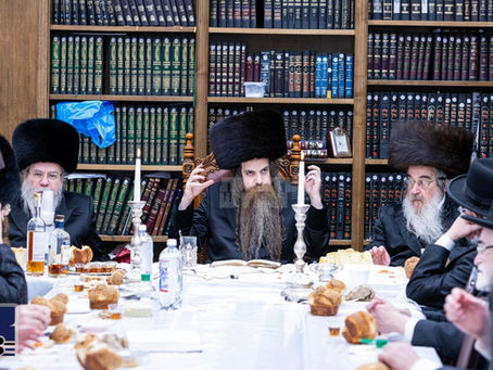 הילולא דרבי: סעודת הילולא רבתי פון כ"ק אדמו"ר מאמשינאוו זצ"ל פון ב"פ ביי בנו האד' מאמשינאוו