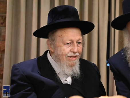 בחסדי שמים: הגאון רבי אברהם יהושע סאלאווייטשיק שליט"א ראש ישיבת בריסק באפרייט פון שפיטאל