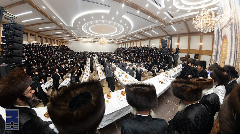ההרים והגבעות יפצחו: טויזנטער ביי סקולענער סעודת הודאה מוצאי שבת נחמו אין גיגאנטישע המספיק רעזארט