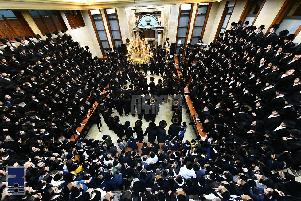 בהיכלא דמלכא: שמחת נישואין בחצר הקודש שבט הלוי וועט צום ערשטן מאל געפראוועט ווערן אינעם היכל הביהמ"ד