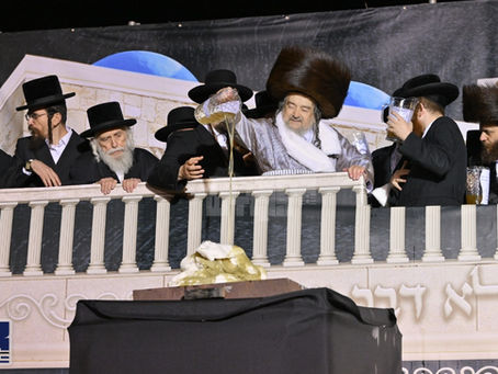 ווידיאו • מעמד ההדלקה רבתי דורך הגה"צ רבי יעקב מאיר שעכטער שליט"א אין ירושלים