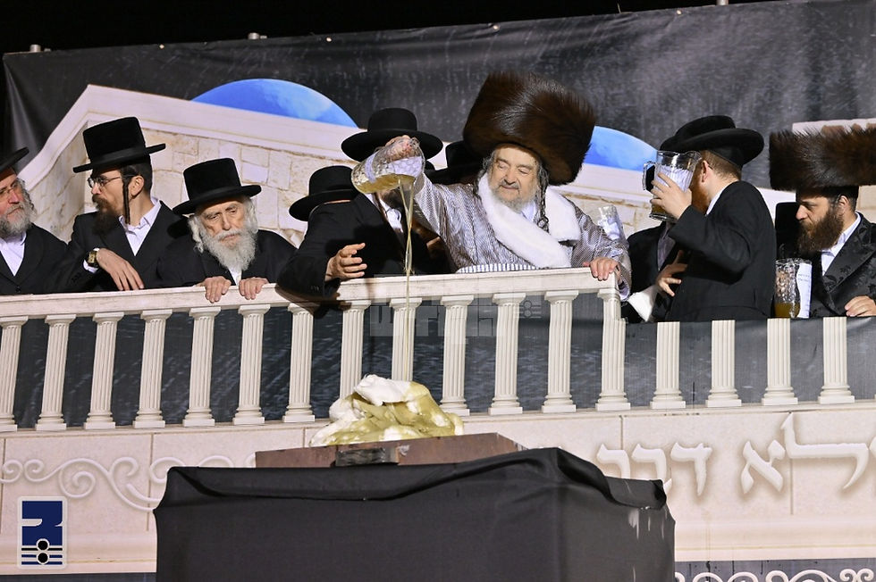 ווידיאו • מעמד ההדלקה רבתי דורך הגה"צ רבי יעקב מאיר שעכטער שליט"א אין ירושלים