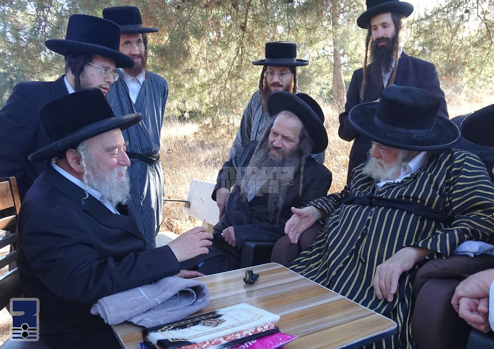 בעצי היער: הגה"צ רבי יצחק משה ארלאנגער שליט"א שפאצירט מיט האד' מתולדות אברהם יצחק צווישן די פעלדער אין הר יונה