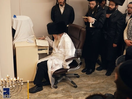 ווידיאו • מסע הקודש פון הגה"צ רבי יצחק מאיר מארגנשטערן האד' מתורת חכם קיין אומאן לכבוד שבת חנוכה