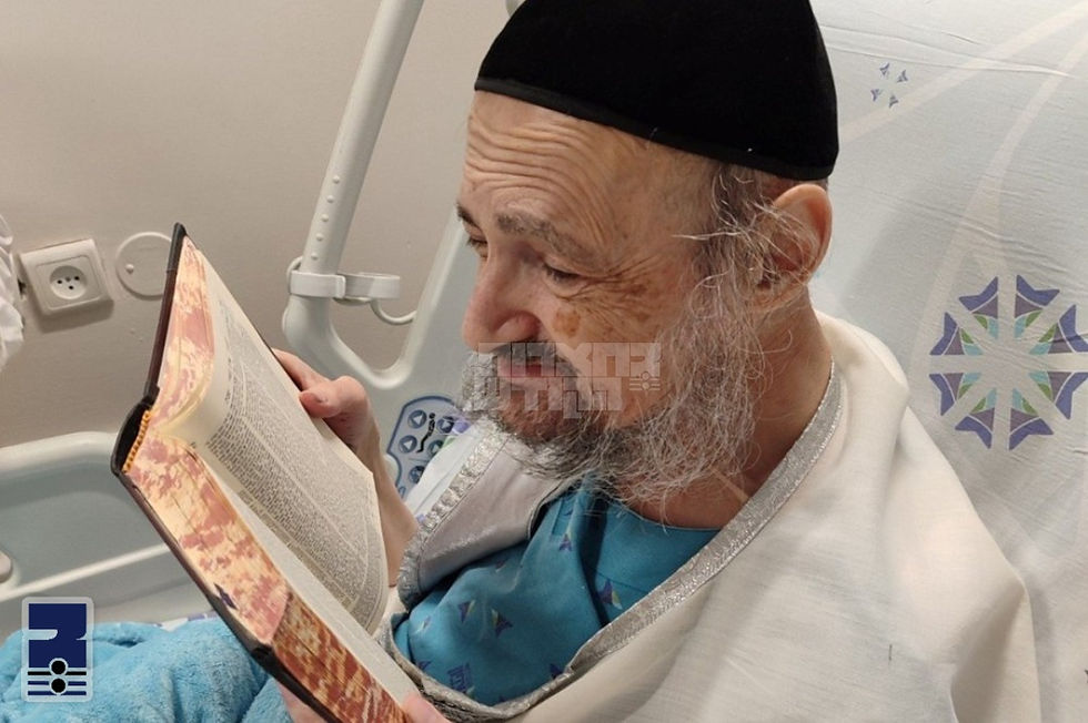 המקובל רבי יחזקיהו דוב קוק שליט"א אריבערגעפירט געווארן צו ריהעב שפיטאל נאך שינוי לטובה אין מצב בריאותו