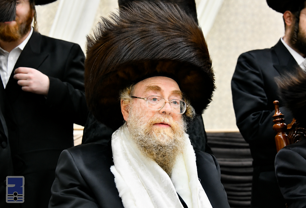 הרה"צ ר' ישראל יוסף קאהן שליט"א בנו הגדול פון האד' מתולדות אהרן ניסים'דיג איבערגעלעבט ערנסטע קאר עקסידענט אין צפת