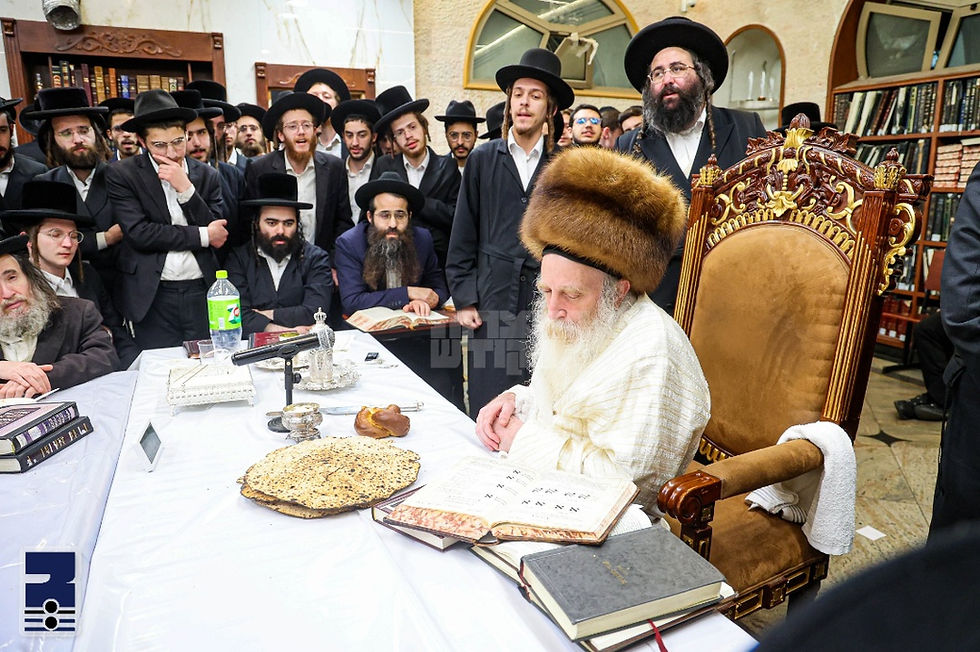 בַּחֹדֶשׁ הַשֵּׁנִי: שולחן הטהור לכבוד פסח שני בחצר הקודש תורת חכם