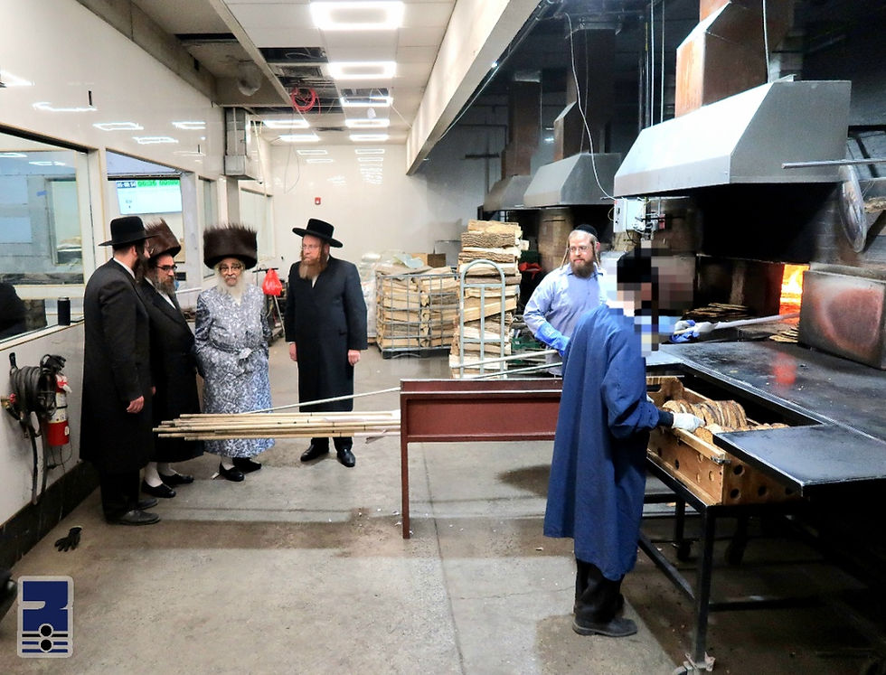 זריזין מקדימין: האד' מסאטמאר באזוכט אין סאטמארער מצה בעקעריי אין וויליאמסבורג