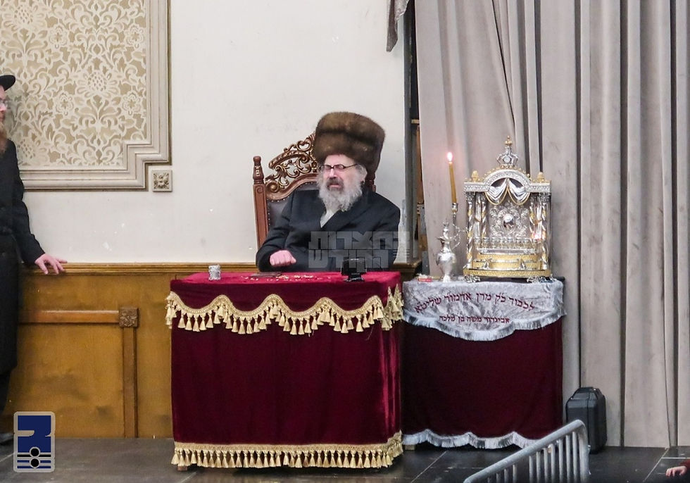 האד' מוויזניץ לאנדאן וועט פראווען "שבת חנוכה" בקרב חסידיו אין שטאט אנטווערפען