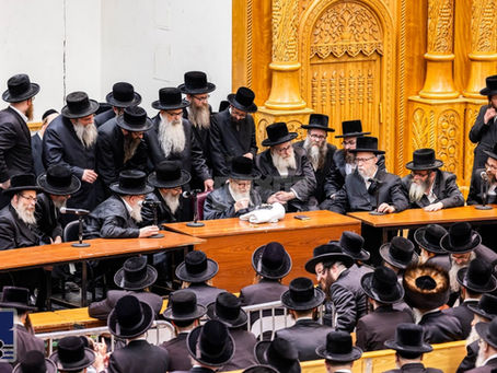 פילצאליגע גדולי ישראל און עמך בית ישראל מנחם אבל געווען האד' מסקווירא על פטירת אחותו הרבנית מראחמיסטריווקא ע"ה