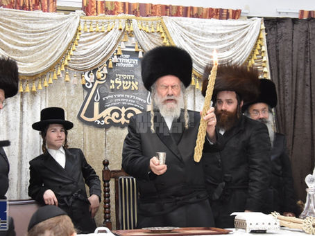 יערליכע שבת התאחדות דורך חסידי אשלג אין אתרא קדישא מירון