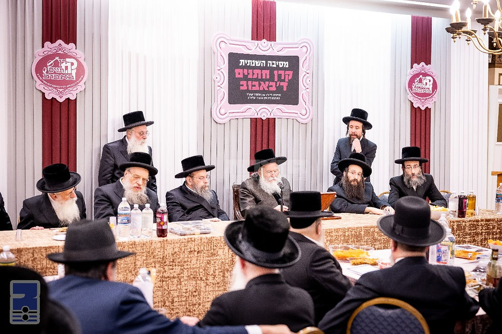 יערליכע מסיבה של מצוה לטובת קרן חתנים ד'באבוב אפגעהאלטן אין בארא פארק