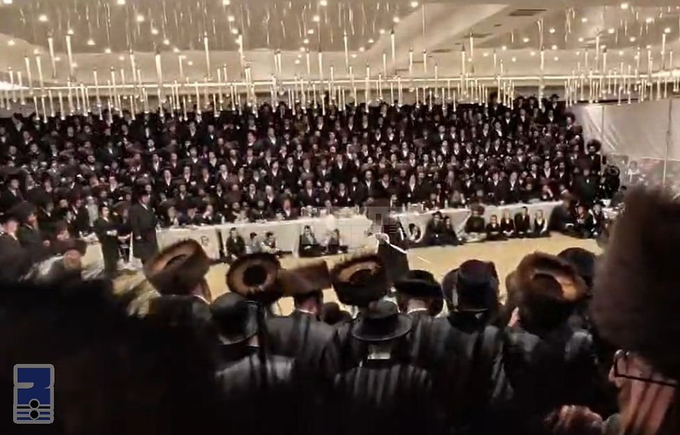ווידיאו • האד' מזידישטוב פרעמיסלא ביים טאנצן מצוה טאנץ ביים חתונה פון בתו הכלה