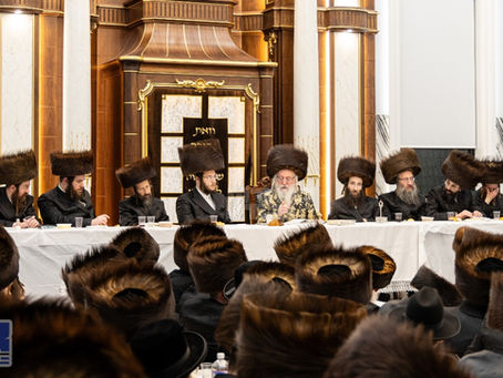 האד' מוויען צוגאסט אויף שבת אין מאנסי לרגל שבת עליה לתורה פון אן אייניקל