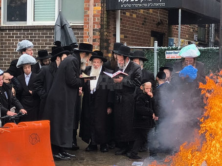 עַרְבֵי פְסָחִים • יום טוב פסח בחצר הקודש ספינקא