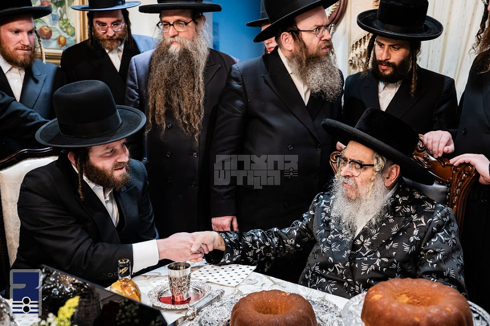 הנגיד ר' שלמה פעדער הי"ו אפגעקויפט זכות פון נייעם תקנות חתונה-זאל אין בנין הבית רחל החדש אין קרית יואל