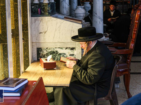 תשעה באב בחצר הקודש שומרי אמונים | בילדער גאלעריע