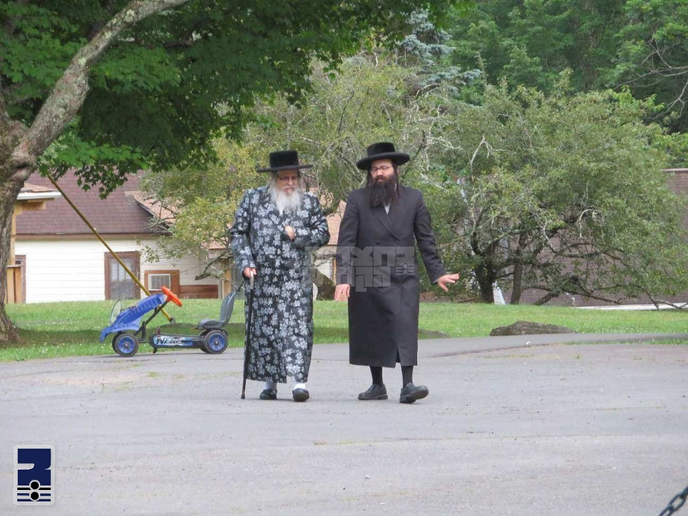 האד' מסאטמאר נעמט אויף בנו הצעיר הגה"צ ר' ליפא שליט"א אלס רב ביהמ"ד החדש ויואל משה שכונת פלאשינג אין וומסב"ג