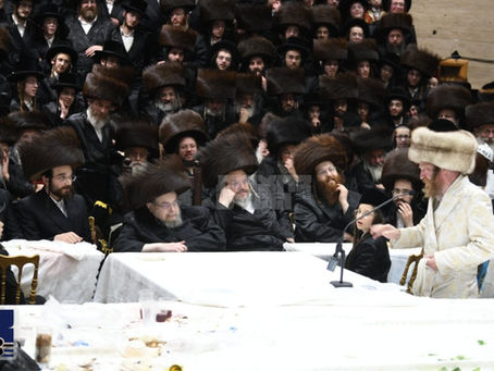 שִׂמְחָה וְשָׂשׂוֹן לַיְּהוּדִים • געהויבענעם יום טוב פורים אין בעלזער הויף