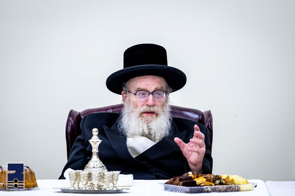 הרה"צ רבי יצחק טווערסקי שליט"א מסקווירא וועט אפרעכטן לענגערע ביקור חיזוק בקרב חסידי סקווירא אין בני ברק